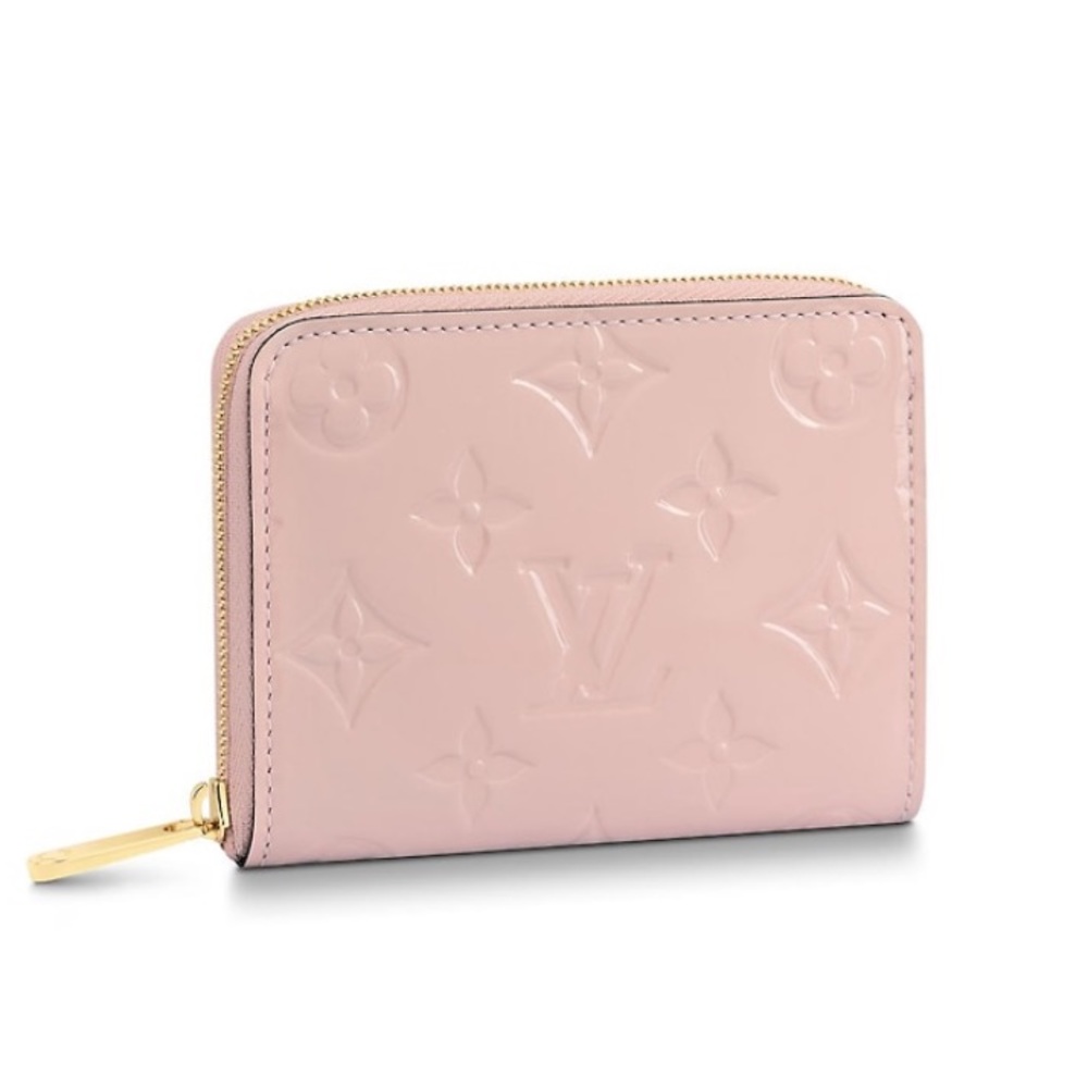 Louis Vuitton Zippy Coin Purse Wallet Blush Pink